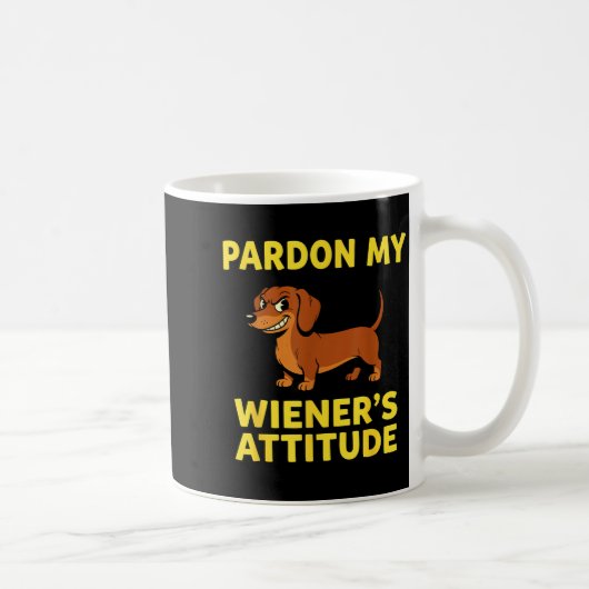 Mug Chien saucisse Teckel (Droite)