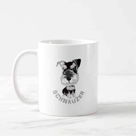 Mug Chien Schnauzer (Gauche)