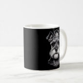 Mug Chien Schnauzer Miniature Avec Schnauzers De La Co (Devant droit)