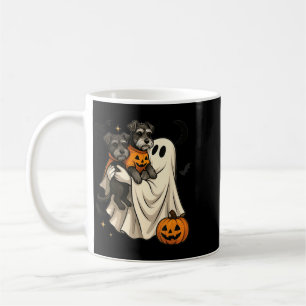 Mug Chien Schnauzer Miniature Fantôme Halloween