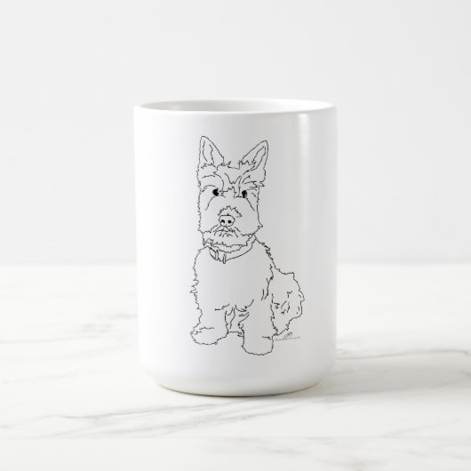 Mug Chien Scottie (Centre)