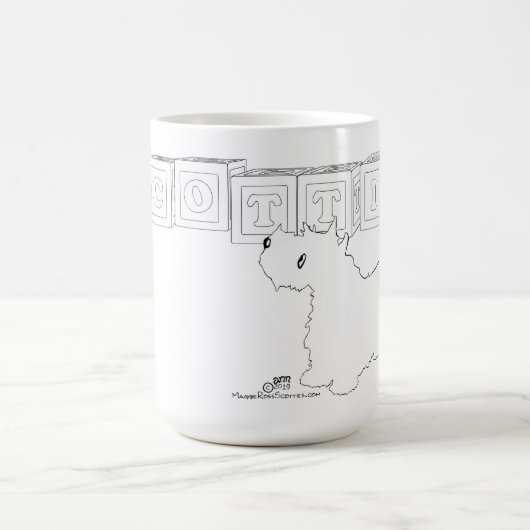 Mug Chien Scottie (Centre)