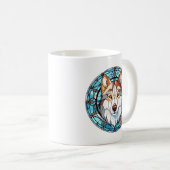Mug Chien sibérien Husky Sibérien (Devant droit)