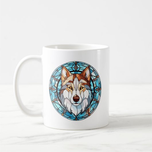 Mug Chien sibérien Husky Sibérien (Gauche)