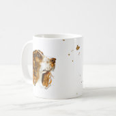 Mug Chien Spaniel Springer Anglais Aquarelle (Devant gauche)