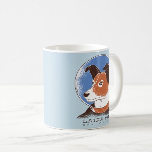 Mug Chien spatial soviétique de Laika 1957 (Devant droit)