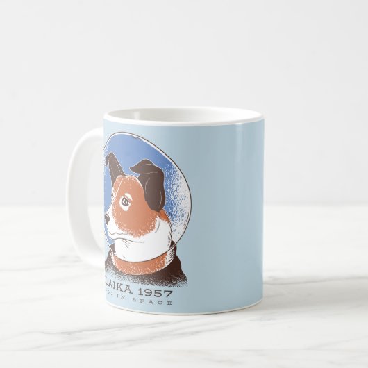 Mug Chien spatial soviétique de Laika 1957 (Devant gauche)