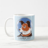 Mug Chien spatial soviétique de Laika 1957 (Gauche)