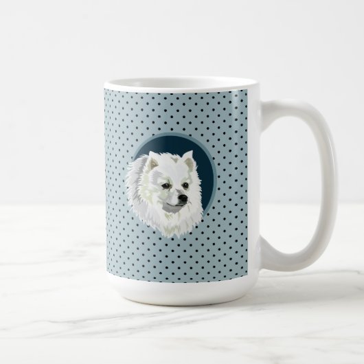 Mug Chien Spitz japonais (Droite)