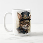 Mug Chien Steampunk Chihuahua (Gauche)
