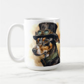Mug Chien Steampunk Greyhound (Gauche)