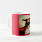 Mug Chien Superhero (Devant gauche)