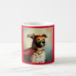 Mug Chien Superhero