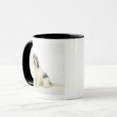 Mug Chien sur le blanc 104 (Devant gauche)
