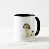 Mug Chien sur le blanc 104 (Devant droit)