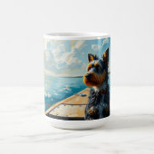Mug Chien sur un bateau (Centre)
