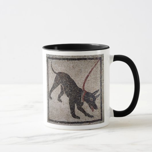 Mug Chien sur une laisse, de Pompeii (Droite)