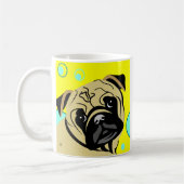 Mug Chien Tan Pug (Gauche)