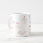 Mug Chien taureau faisant du yoga (Devant gauche)