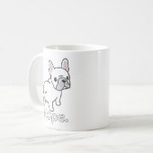 Mug Chien-taureau français, Nope.Drôle (Devant gauche)