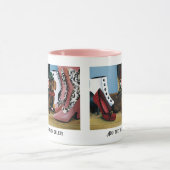 Mug Chien teckel steampunk Bottes victoriennes (Centre)