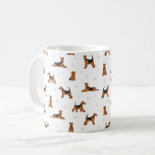 Mug chien terrier Airedale (Devant gauche)