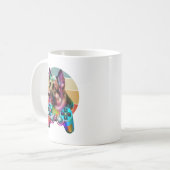 Mug chien vintage et console de jeux (Devant gauche)