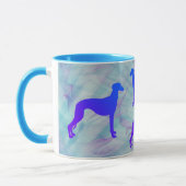 Mug Chien Whippet (Gauche)