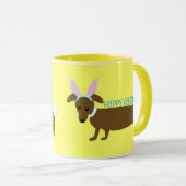 Mug Chienchien de Pâques (Devant droit)