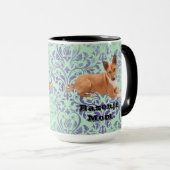 Mug Chienne mère Basenji (Devant droit)