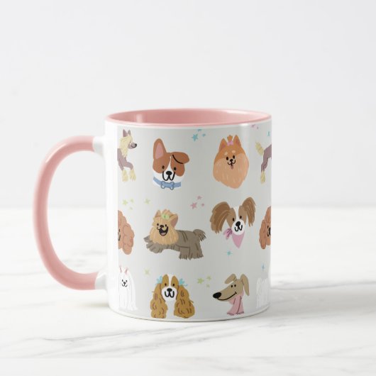 Mug Chiens Animaux (Gauche)
