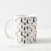 Mug Chiens assis derrière (Gauche)