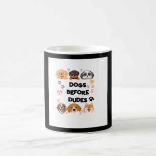 Mug 'Chiens avant les mecs' Choisissez votre coule
