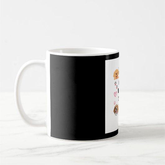 Mug 'Chiens avant les mecs' Choisissez votre coule (Gauche)
