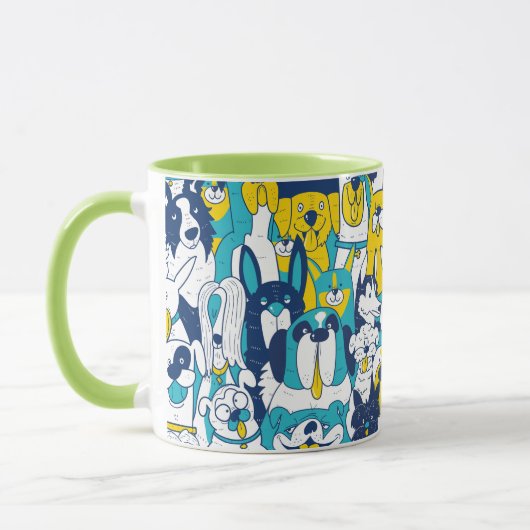 Mug Chiens, Chiens, Chiens (Gauche)