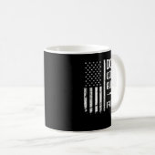 Mug CHIENS COFFEE GUNES & LIBERTÉ - Funny Pro Gun Amer (Devant droit)