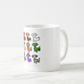 Mug Chiens Dachshund Halloween Happy Halloween (Devant droit)