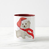 Mug Chiens d'assistance du Père Noël Caniche / Bichon (Centre)