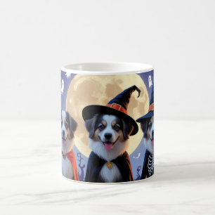 Mug Chiens de berger anatoliens Citrouille Halloween d