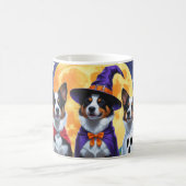 Mug Chiens de bétail australiens Citrouille Halloween (Centre)
