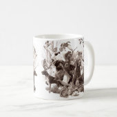 Mug Chiens de chasse  (Devant droit)