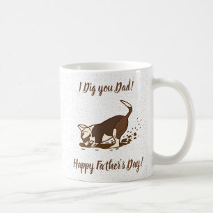 Mug Chiens de crevaison - Bonne Fête des pères.