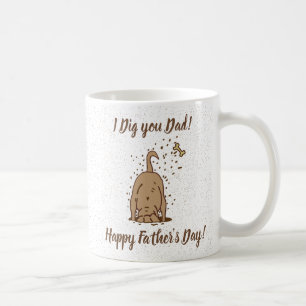 Mug Chiens de crevaison - Bonne Fête des pères.