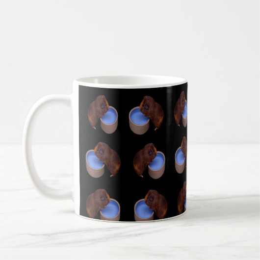 Mug Chiens de Guinée Brown, (Gauche)