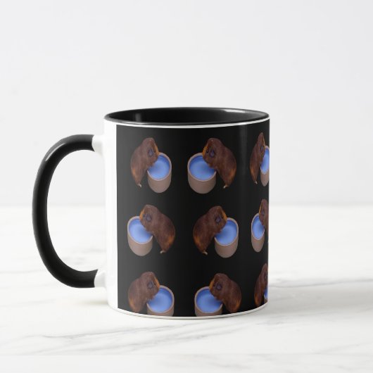 Mug Chiens de Guinée Brown, (Gauche)