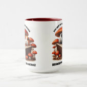 Mug Chiens De Guinée Drôle À Lire Sous Champignons Rou (Centre)