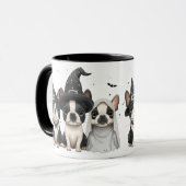 Mug Chiens de Halloween Boston Terrier (Devant gauche)