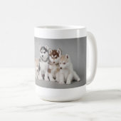 Mug Chiens de Husky (Devant droit)