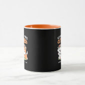 Mug Chiens de jeu avec Flower Crowns - Fun Spring Them (Centre)