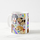 Mug Chiens de jeu Chiens Chiens Chiens Chiens Chiens (Devant gauche)